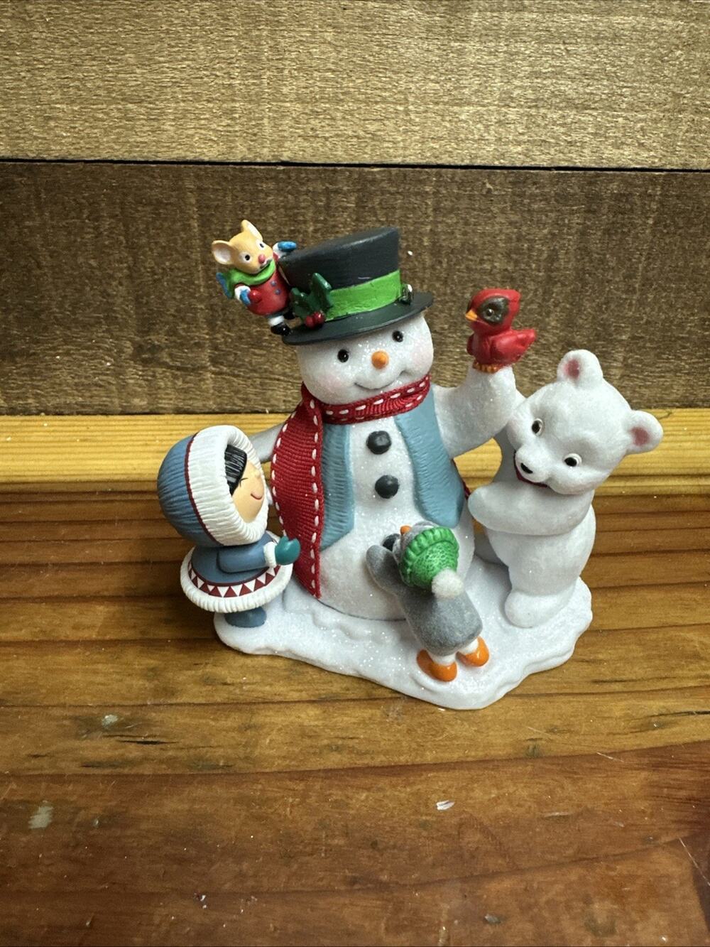 NIB Hallmark Let's Build A Snowman 2018 Keepsake Ornament Club Member Exclusive